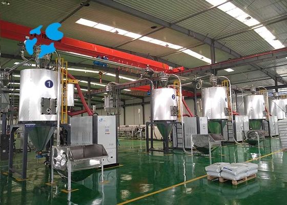 750kg/H化学繊維のための産業熱気より乾燥した機械